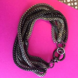 Banana Republic Freeform Mix Metal Chain Bracelet